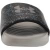 imageUnder Armour UnisexChild Ansa Graphic Slide Sandal007 BlackTinMetallic Tin