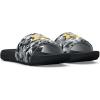 imageUnder Armour UnisexChild Ansa Graphic Slide Sandal010 BlackMod GrayTahoe Gold
