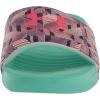 imageUnder Armour UnisexChild Ansa Graphic Slide Sandal104 WhiteGreen BreezePink Shock