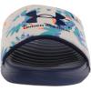 imageUnder Armour UnisexChild Ansa Graphic Slide Sandal105 WhiteSonar BlueSonar Blue