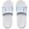 imageUnder Armour UnisexChild Ansa Graphic Slide SandalWhite 101Cloudless Sky
