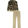 imageUnder Armour boys Hoodie Set pants ampamp Hoodie Lightweight ampamp Relaxed FitField Khaki All Over Print