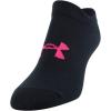 imageUnder Armour unisexchild Essential 20 Lightweight No Show Socks 6pairsSocksBlack Penta Pink Assorted