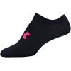 imageUnder Armour unisexchild Essential 20 Lightweight No Show Socks 6pairsSocksBlack Penta Pink Assorted