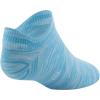 imageUnder Armour unisexchild Essential 20 Lightweight No Show Socks 6pairsSocksOpal BlueWhiteWhite