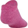 imageUnder Armour unisexchild Essential 20 Lightweight No Show Socks 6pairsSocksPink Heather Assorted