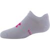 imageUnder Armour unisexchild Essential 20 Lightweight No Show Socks 6pairsSocksPink NotePurple NoteElectro Pink