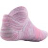 imageUnder Armour unisexchild Essential 20 Lightweight No Show Socks 6pairsSocksPrime PinkWhite Assorted