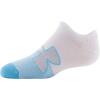 imageUnder Armour unisexchild Essential 20 Lightweight No Show Socks 6pairsSocksWhiteBlackHalo Gray