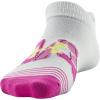 imageUnder Armour unisexchild Essential 20 Lightweight No Show Socks 6pairsSocksWhiteRebel Pink Assorted