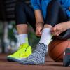 imageUnder Armour unisexchild Phenom Crew Socks 3pairsBlack Blue Assorted