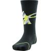 imageUnder Armour unisexchild Phenom Crew Socks 3pairsBlack Yellow Assorted