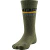 imageUnder Armour unisexchild Phenom Crew Socks 3pairsMarine Od Green Assorted
