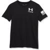 imageUnder Armour Boys New Freedom Flag TShirt002 Black   White