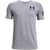 imageUnder Armour Boys New Freedom Flag TShirtSteel Light Heather 035Steel
