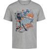 imageUnder Armour Boys Short Sleeve Shirt Crewneck Lightweight and BreathableGray Doodle