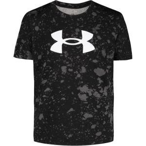 imageUnder Armour Boys Classic Core Logo TShirt Wordmark Print ampamp Baseball Designs Crew NeckAnthracite Print