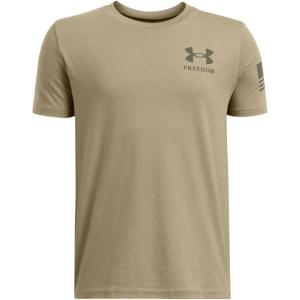 imageUnder Armour Boys New Freedom Flag TShirt499 Federal Tan   Marine Od Green