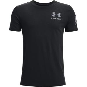 imageUnder Armour Boys New Freedom Flag TShirtBlack 001Steel