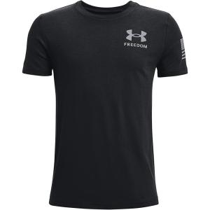 imageUnder Armour Boys New Freedom Flag TShirtBlack 001White