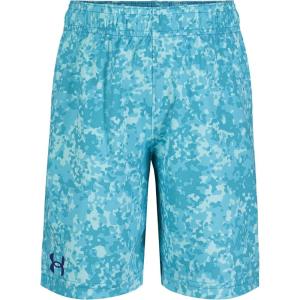 imageUnder Armour Boys Prototype Short Elastic Waistband Soft ampamp ComfortableBlue Surf Speckle