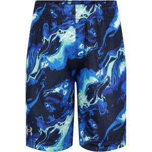imageUnder Armour Boys Prototype Short Elastic Waistband Soft ampamp ComfortableMidnight Navy Varnish