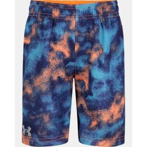 imageUnder Armour Boys Prototype Short Elastic Waistband Soft ampamp ComfortableOrange Blast Reversible