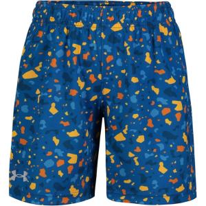 imageUnder Armour Boys Prototype Short Elastic Waistband Soft ampamp ComfortablePhoton BlueOrange