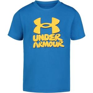 imageUnder Armour Boys Shirt Crewneck Lightweight and BreathablePhoton Blue Bubble