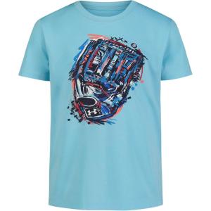 imageUnder Armour Boys Short Sleeve Shirt Crewneck Lightweight and BreathableSky Blue Mitt