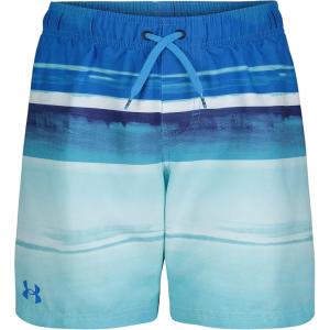 imageUnder Armour Boys Swim Trunk Shorts Lightweight ampamp Water Repelling Quick Dry MaterialBlue Circuit Horizon