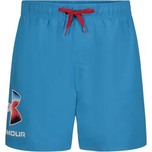 imageUnder Armour Boys Swim Trunk Shorts Lightweight ampamp Water Repelling Quick Dry MaterialCapri Core Volley