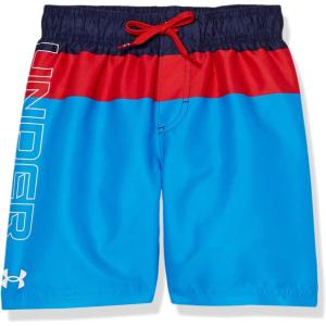 imageUnder Armour Boys Swim Trunk Shorts Lightweight ampamp Water Repelling Quick Dry MaterialMidnight Navy Triblock