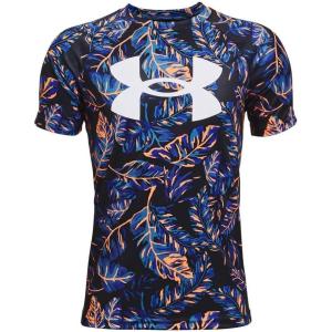 imageUnder Armour Boys Tech Big Logo Printed ShortSleeve TShirtBlack 005Black
