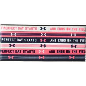 imageUnder Armour Girls Graphic Headbands 6PackWhite 103Academy Blue