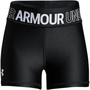 imageUnder Armour Girls HeatGear Armour ShortyBlack Black White