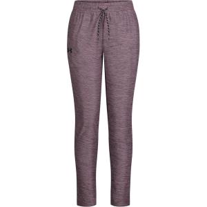 imageUnder Armour Girls Outdoor Pants Lightweight 4Way Stretch Fabric ampamp Drawstring ClosureMisty Purple Twist Knit