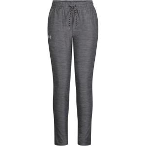 imageUnder Armour Girls Outdoor Pants Lightweight 4Way Stretch Fabric ampamp Drawstring ClosurePitch Gray Twist Knit