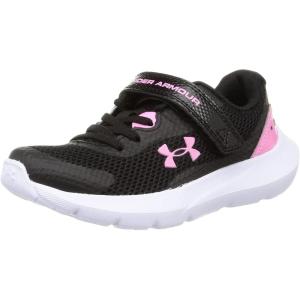 imageUnder Armour Girls Surge 3 Alternate Closure Running Shoes001 BlackFlamingoFlamingo