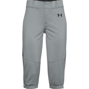 imageUnder Armour Girls Utility Pro Softball PantsBaseball Gray 075Black