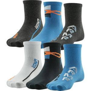 imageUnder Armour Kids Essential Lite Quarter Socks 6PairsCosmic Blue Assorted