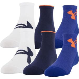 imageUnder Armour Kids Essential Lite Quarter Socks 6PairsRoyal Assorted