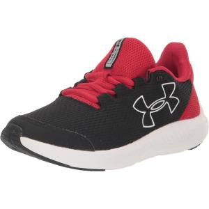 imageUnder Armour Kids Grade School Charged Pursuit 3 Running Shoe001 BlackRedWhite