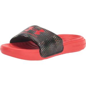 imageUnder Armour UnisexChild Ansa Graphic Slide Sandal008 BlackRadio RedRadio Red