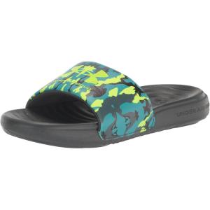 imageUnder Armour UnisexChild Ansa Graphic Slide Sandal300 Lime SurgePitch GrayLime Surge