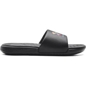 imageUnder Armour UnisexChild Ansa Graphic Slide SandalBlack 002Electro Pink
