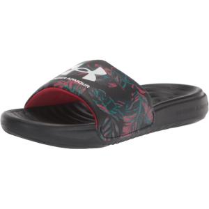 imageUnder Armour UnisexChild Ansa Graphic Slide SandalBlack 006White