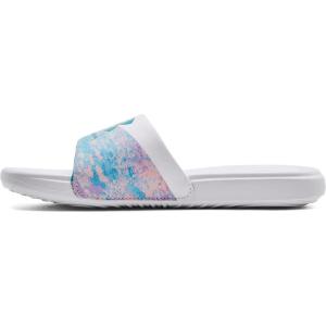 imageUnder Armour UnisexChild Ansa Graphic Slide SandalWhite 101Cloudless Sky
