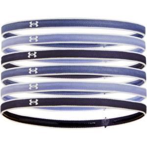 imageUnder Armour Womens Mini Athletic Headbands 6Pack767 Aurora Purple  Peri  White