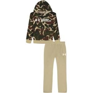 imageUnder Armour boys Hoodie Set pants ampamp Hoodie Lightweight ampamp Relaxed FitField Khaki All Over Print